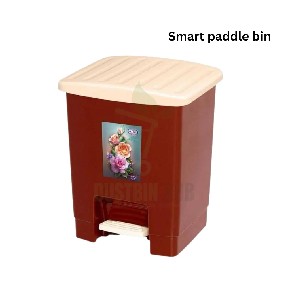 Smart paddle bin - dustbinhub.com.pk