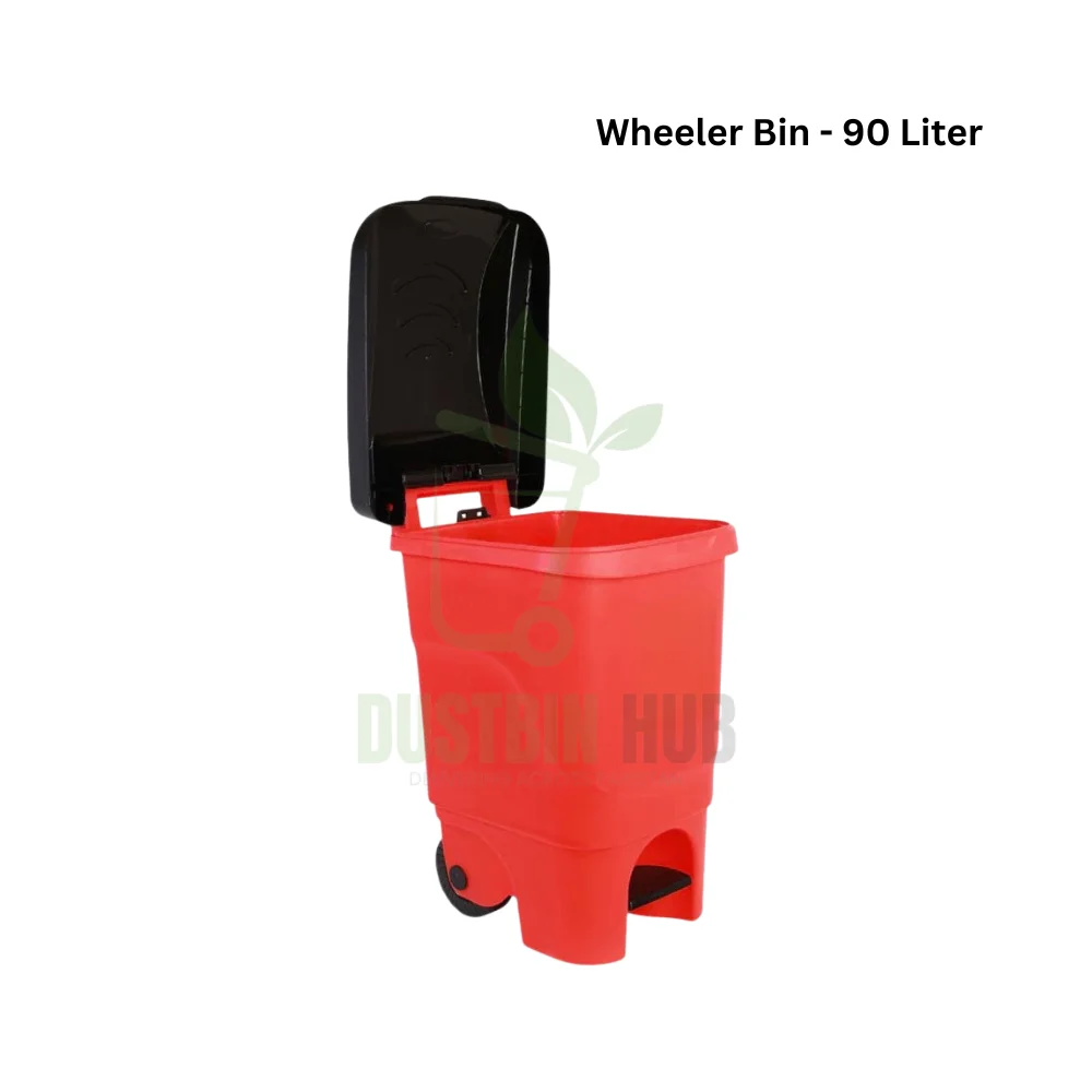 6 - wheeler bin 90 Liter dustbinhub.com.pk wheeler bin 90 Liter dustbinhub.com.pk